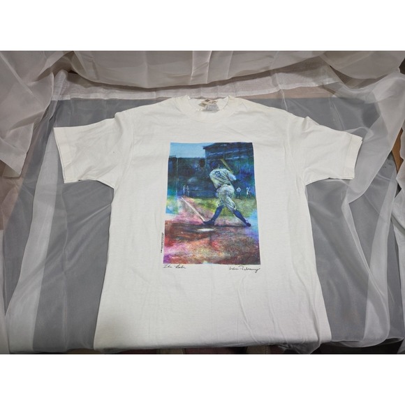 Hanes Other - Babe Ruth Original Art T-Shirt by Lance Richbourg Vtg Made In‎ The Usa Hanes